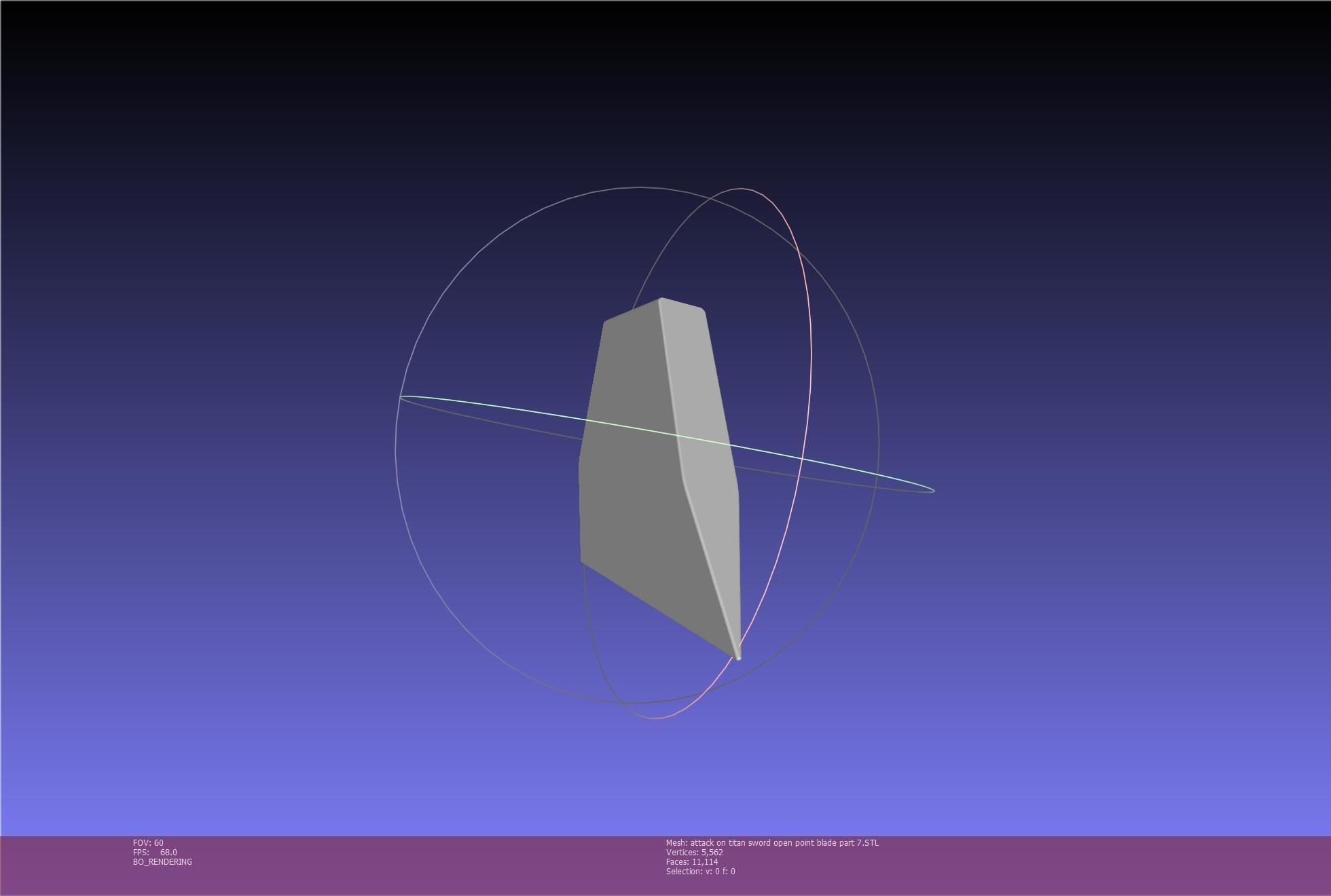 Attack On Titan Sword Basic Printable Replica 3D print model_122