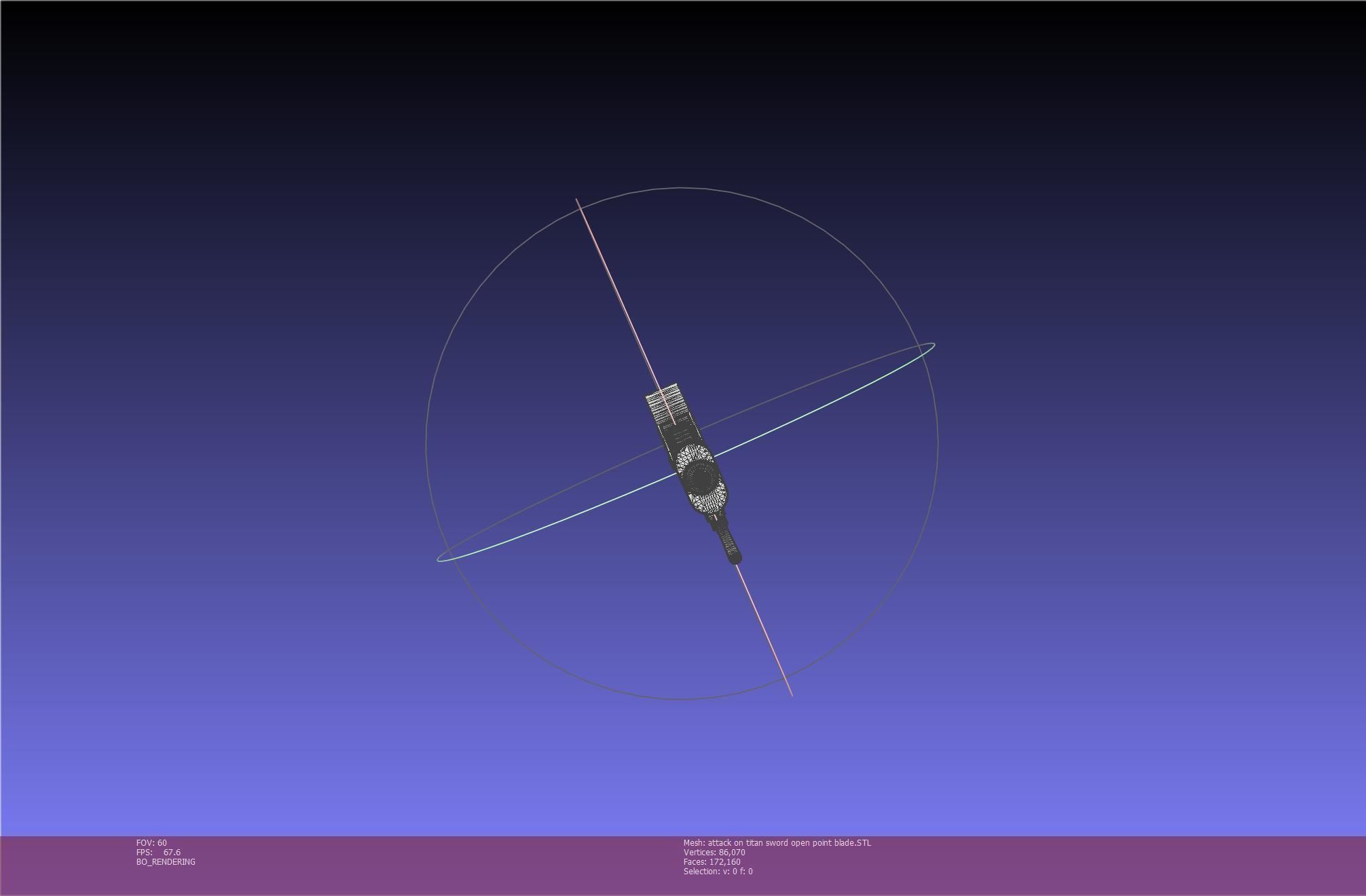 Attack On Titan Sword Basic Printable Replica 3D print model_50