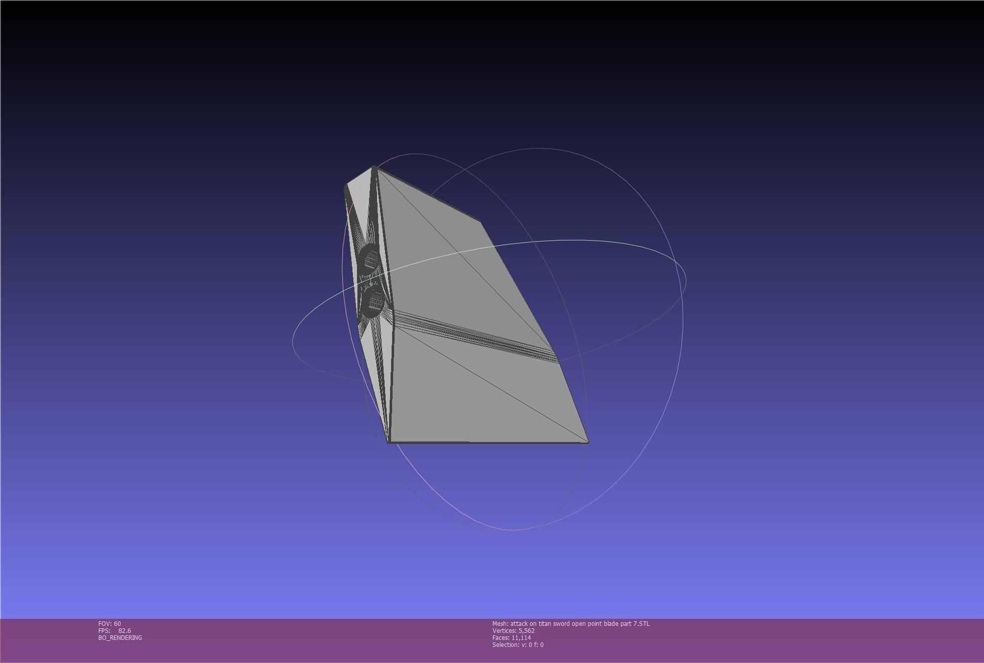 Attack On Titan Sword Basic Printable Replica 3D print model_125