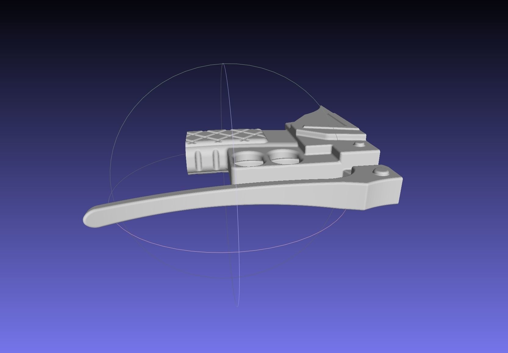 Attack On Titan Sword Basic Printable Replica 3D print model_21