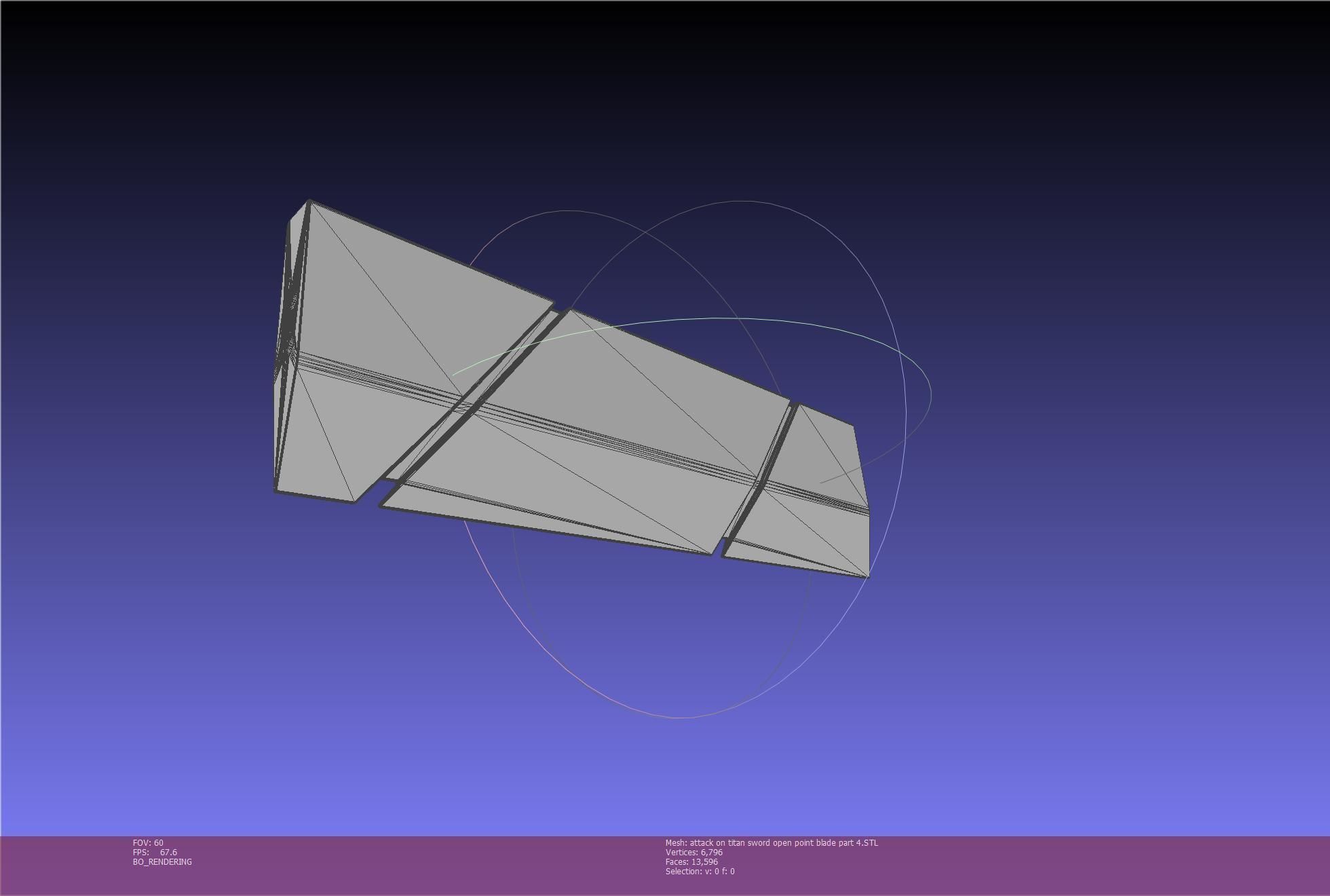 Attack On Titan Sword Basic Printable Replica 3D print model_121