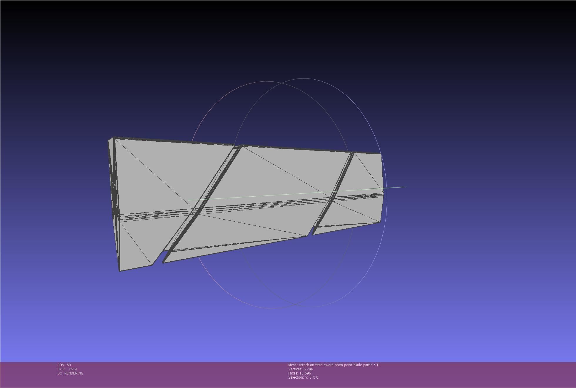 Attack On Titan Sword Basic Printable Replica 3D print model_119