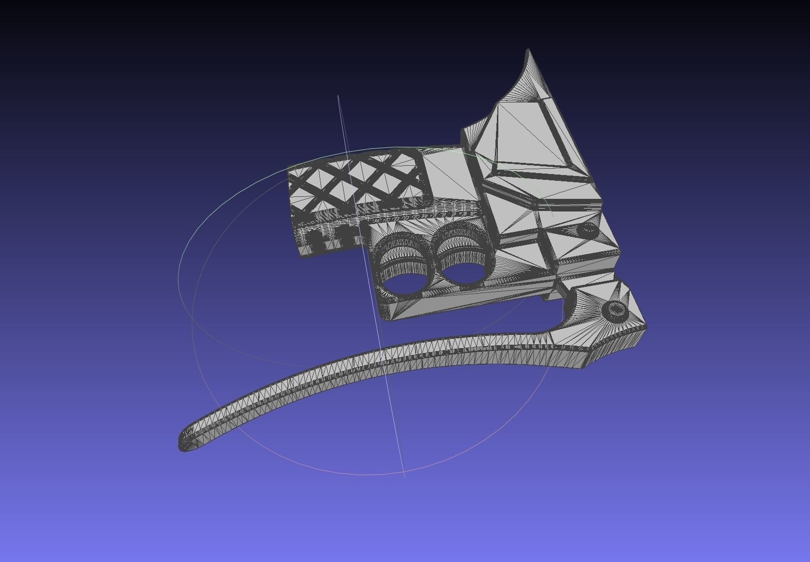 Attack On Titan Sword Basic Printable Replica 3D print model_19