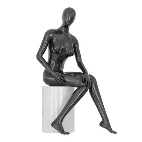 Abstract female mannequin 20 3D model