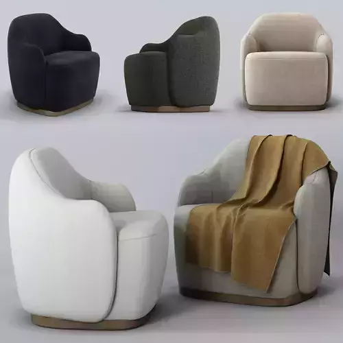Barba armchair by Fogia