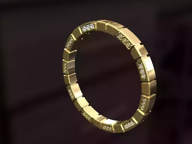 Ring with shapes
