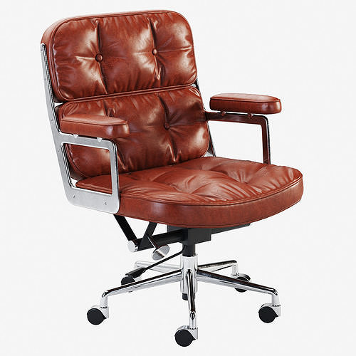 Eames Executive Lobby Chair Waxed 3D model
