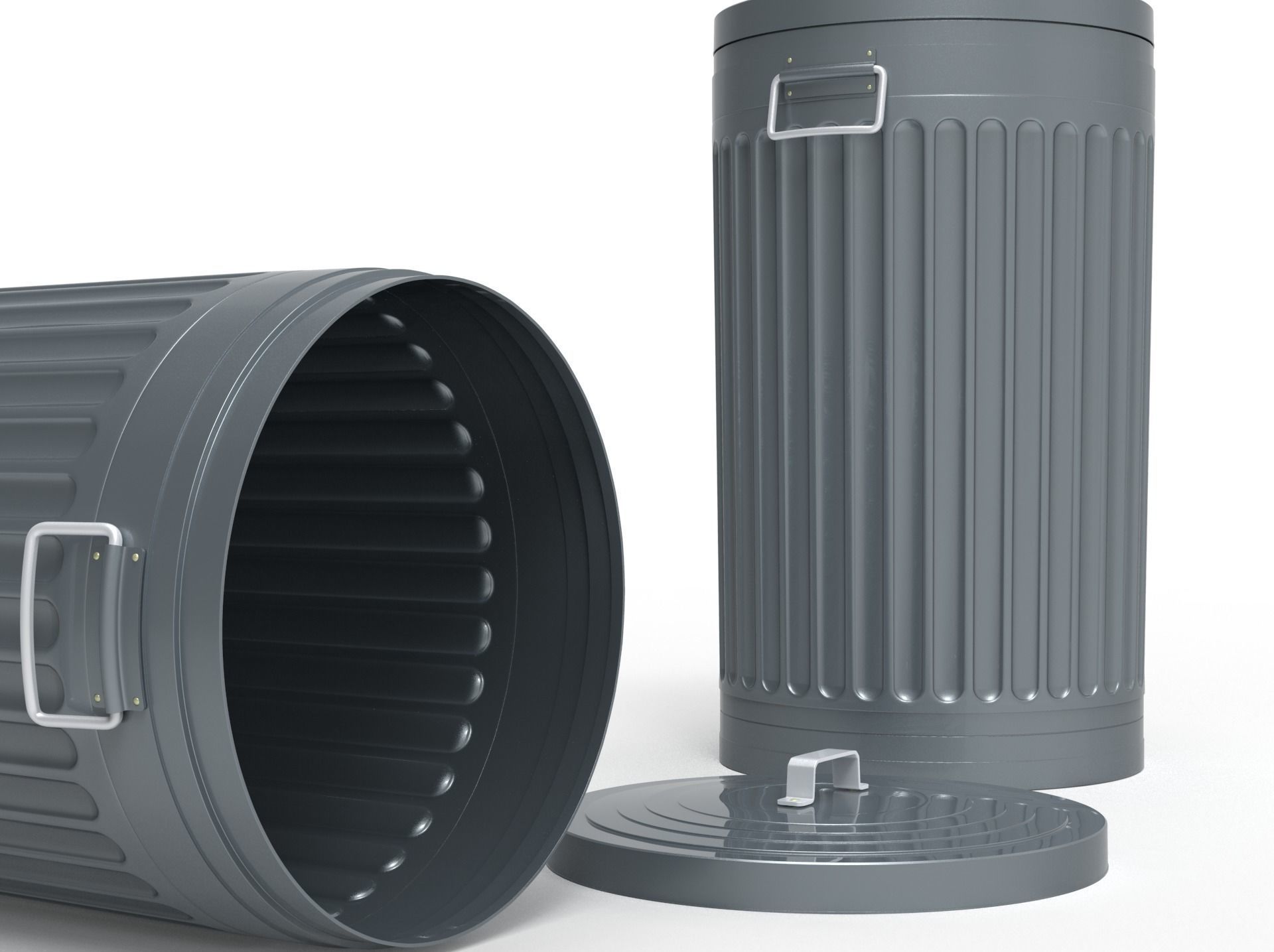 trash can 3D model_7