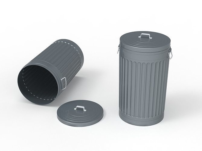 trash can 3D model