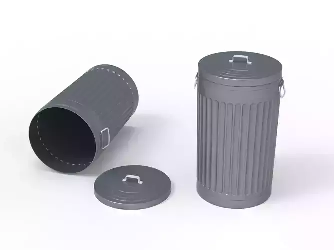 trash can 3D model