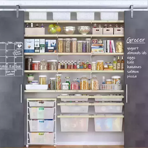 Kupboard kitchen cabinet with shelves