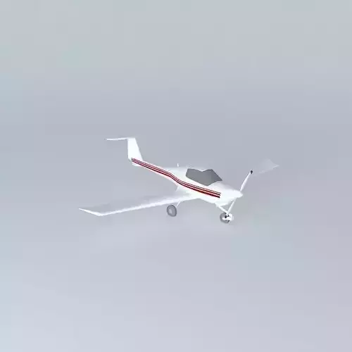 plane copy for antics 3D model
