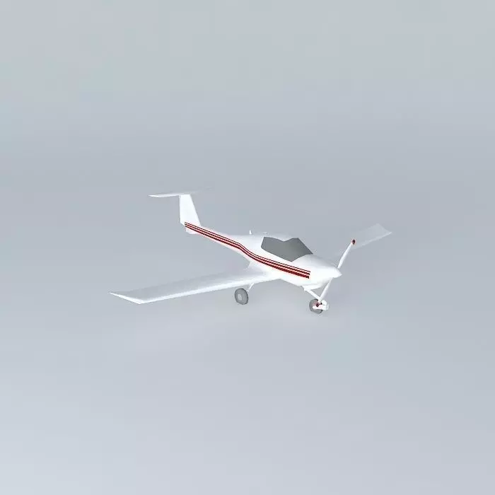 plane copy for antics 3D model_0