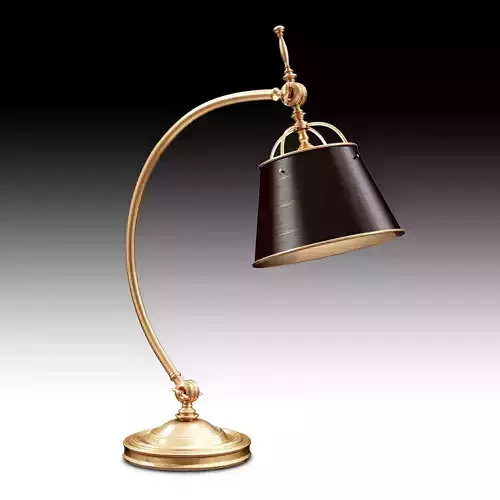 Griffiths and Griffiths 77825 brass desk lamp