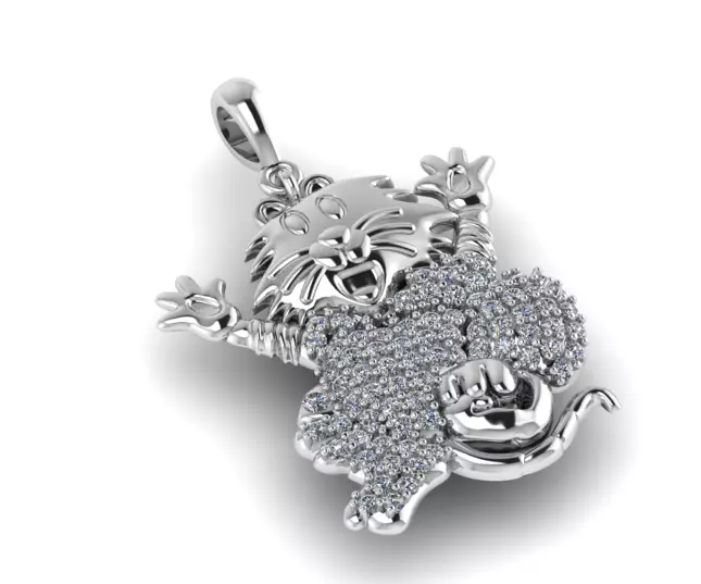 cat jewelry  Free 3D print model_0