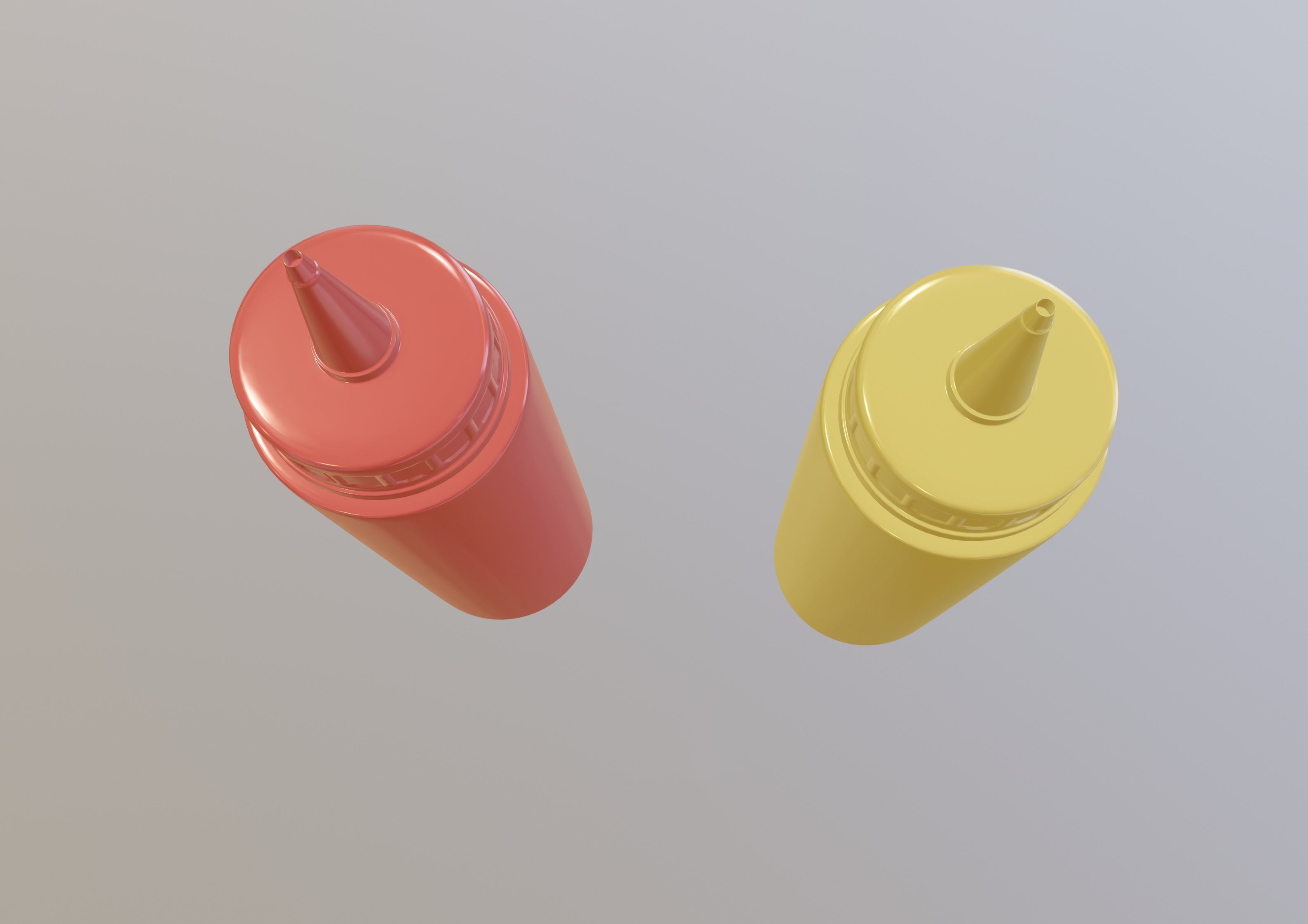 Mustard 3D model_1
