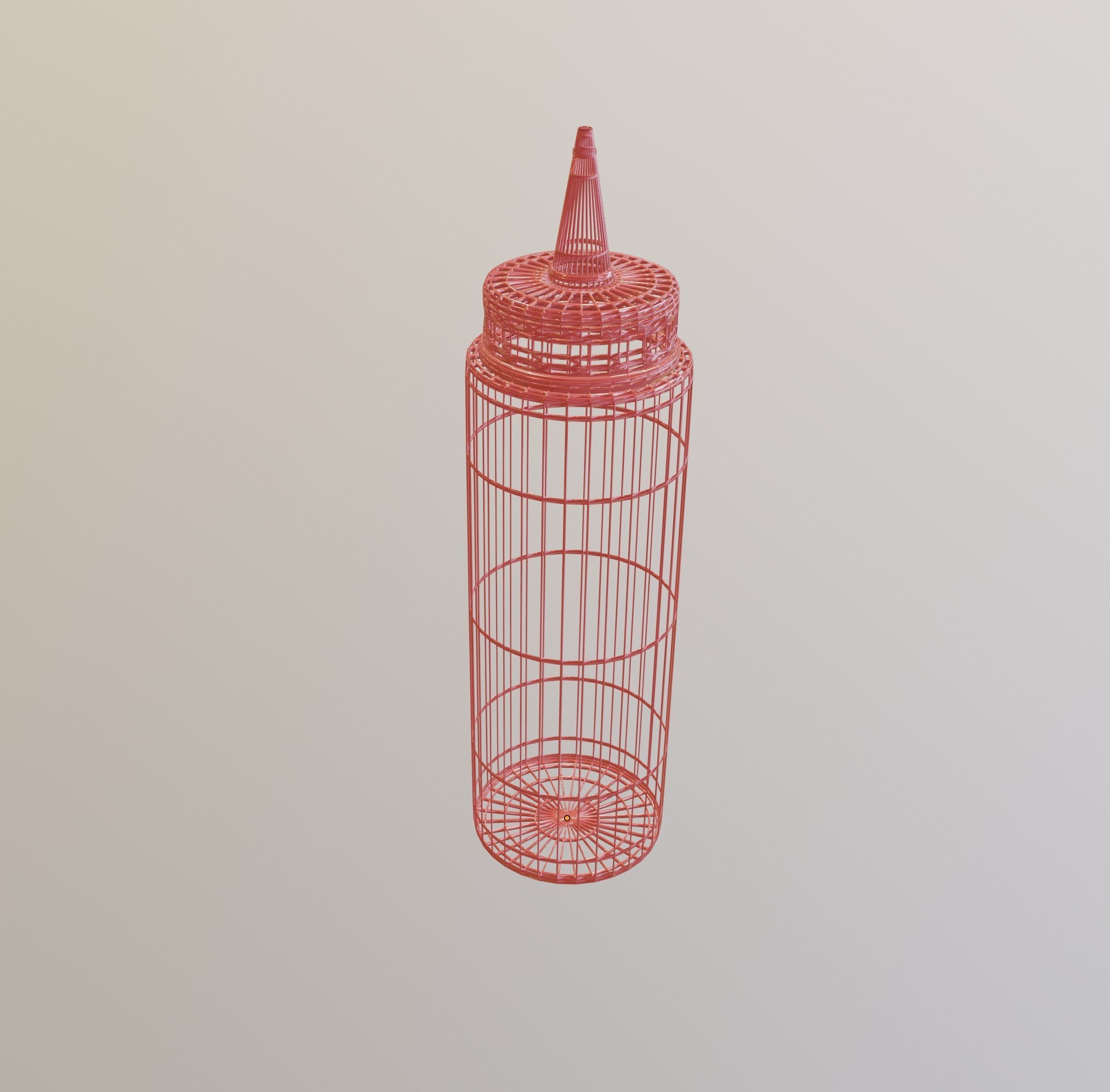 Mustard 3D model_9
