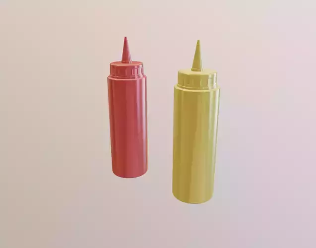 Mustard 3D model