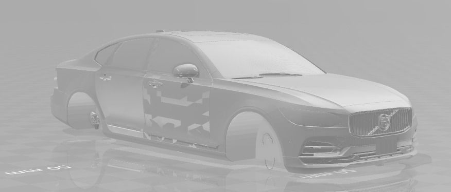 Volvo S90 2017 3D model_5