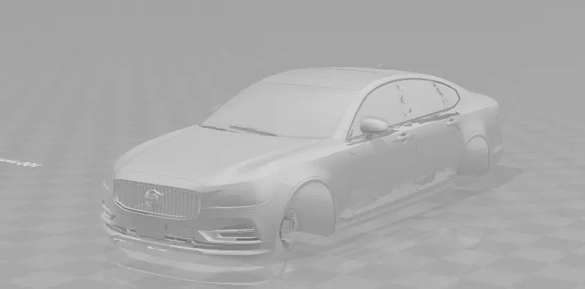 Volvo S90 2017 3D model_0