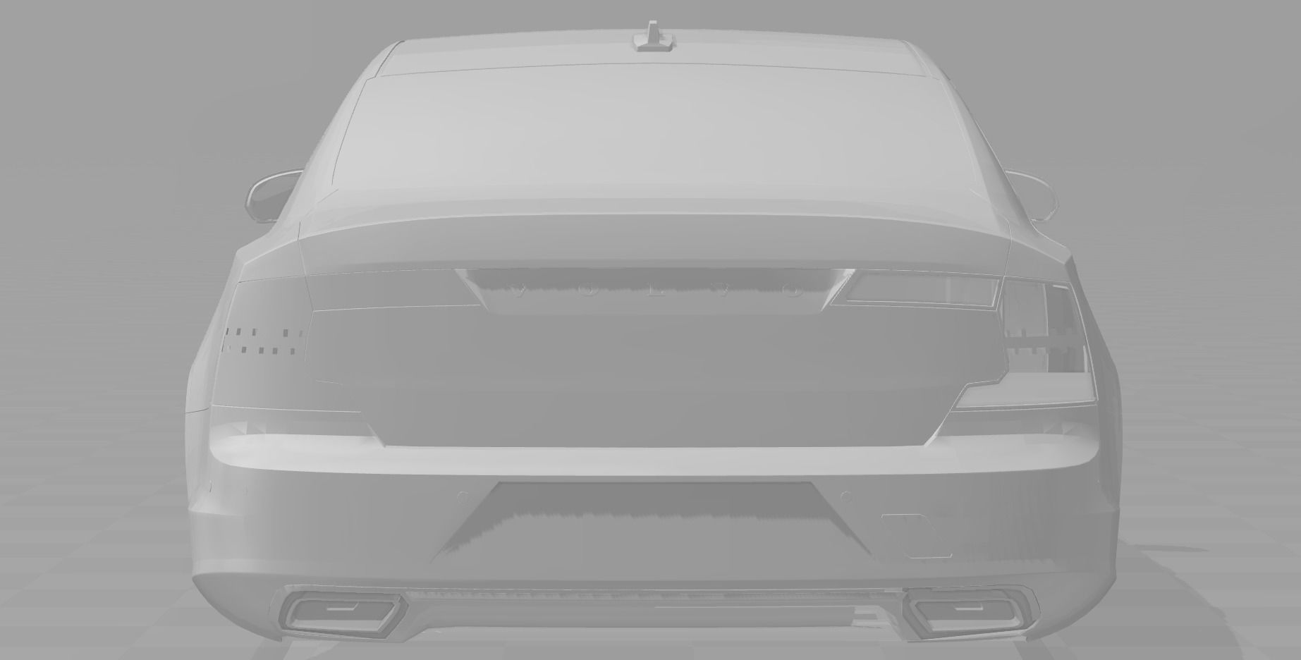 Volvo S90 2017 3D model_7