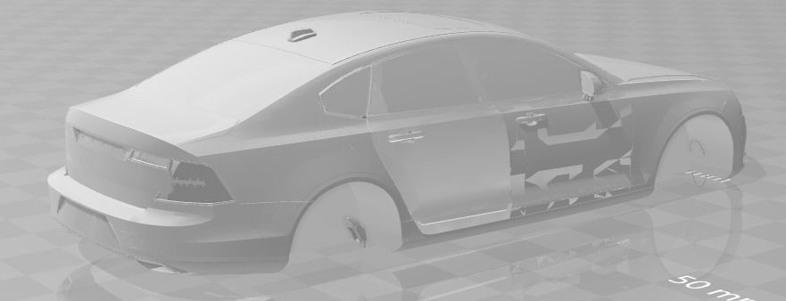 Volvo S90 2017 3D model_4