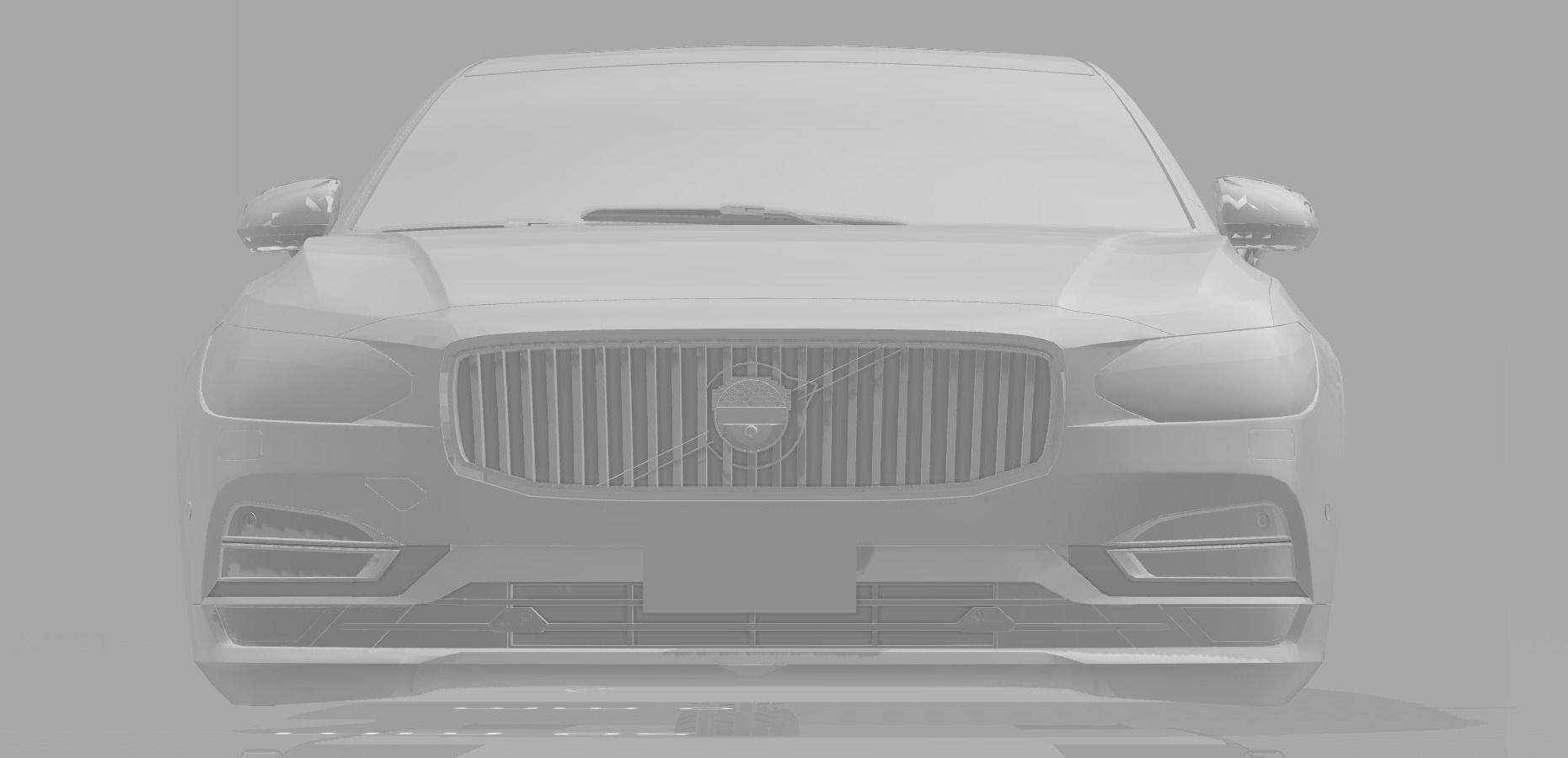 Volvo S90 2017 3D model_6
