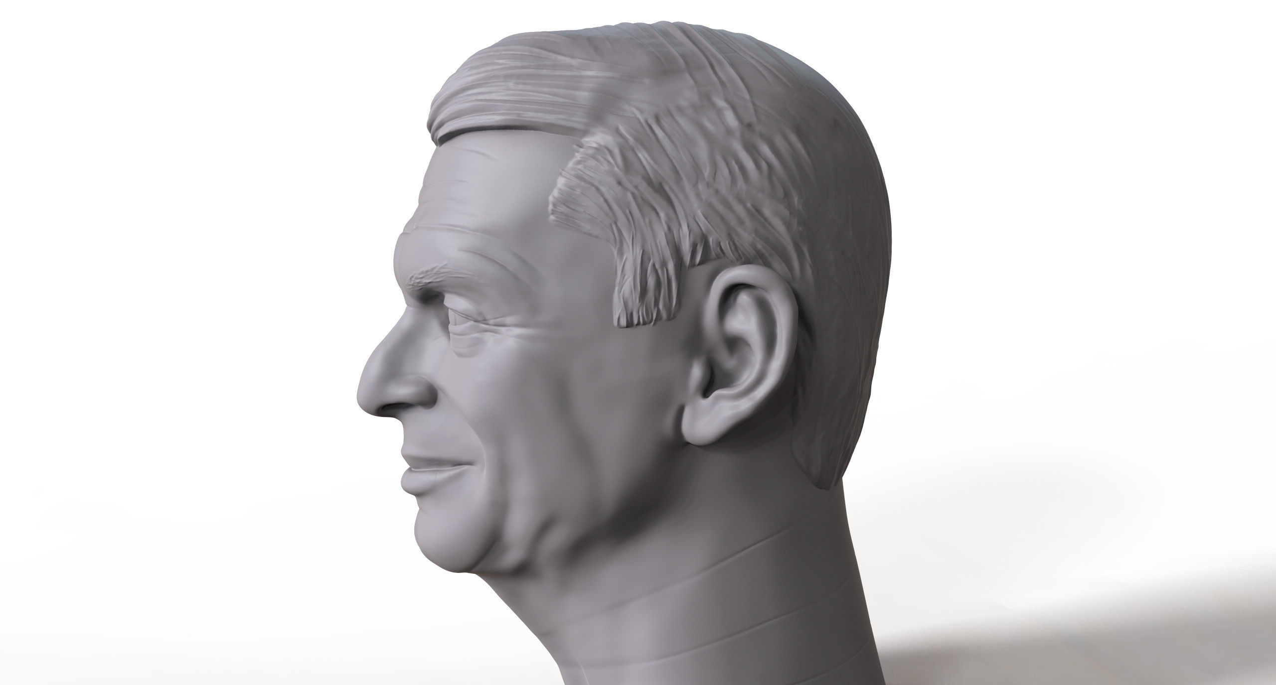 MCMoney 3D printable portrait sculpture  3D print model_5