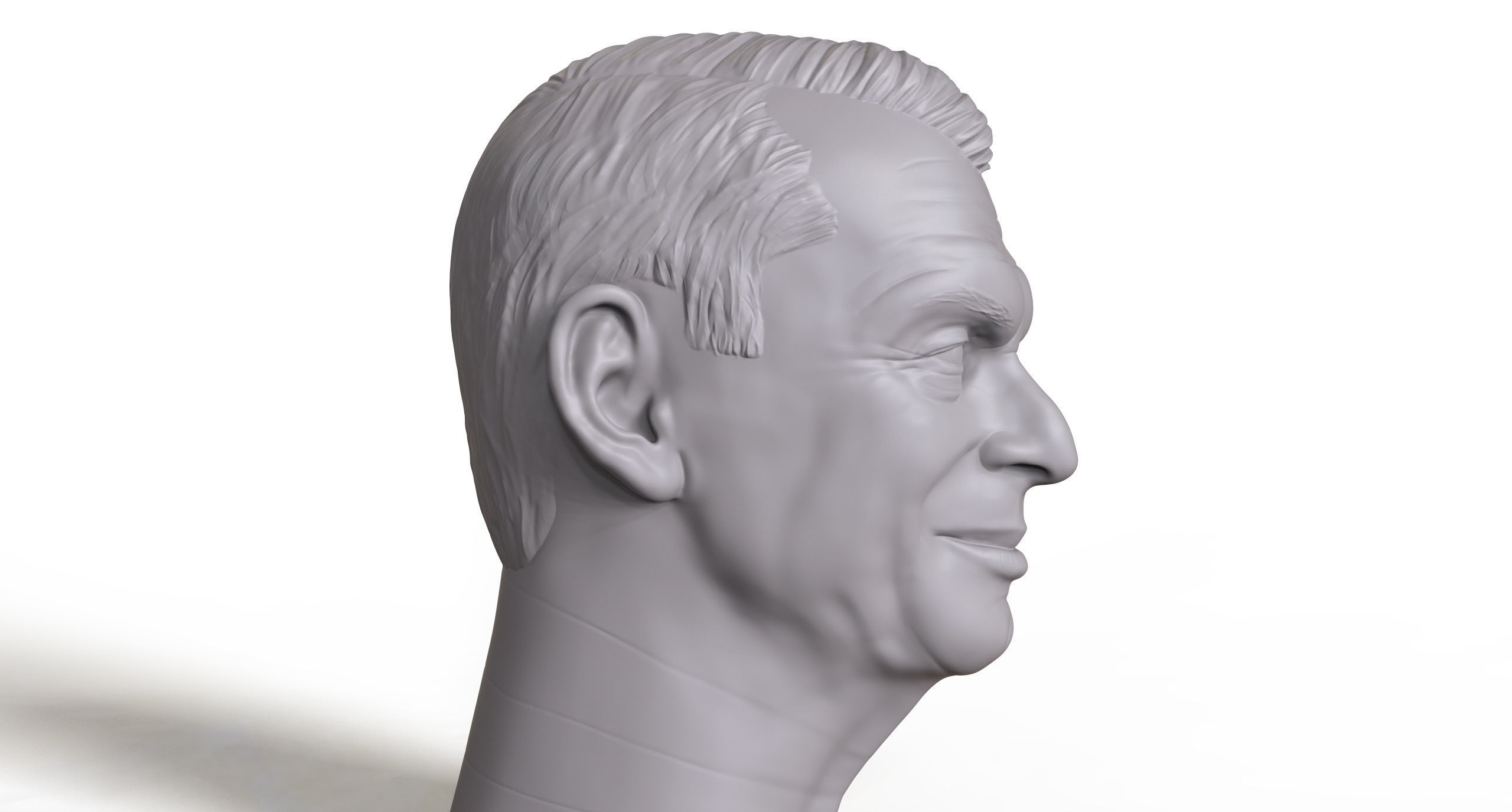 MCMoney 3D printable portrait sculpture  3D print model_3