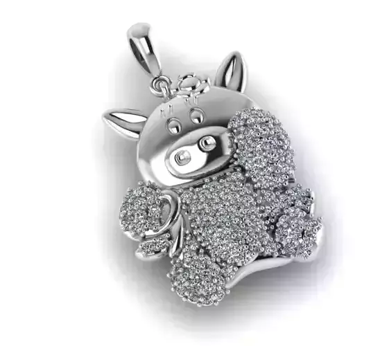 pig jewelry Free 3D print model