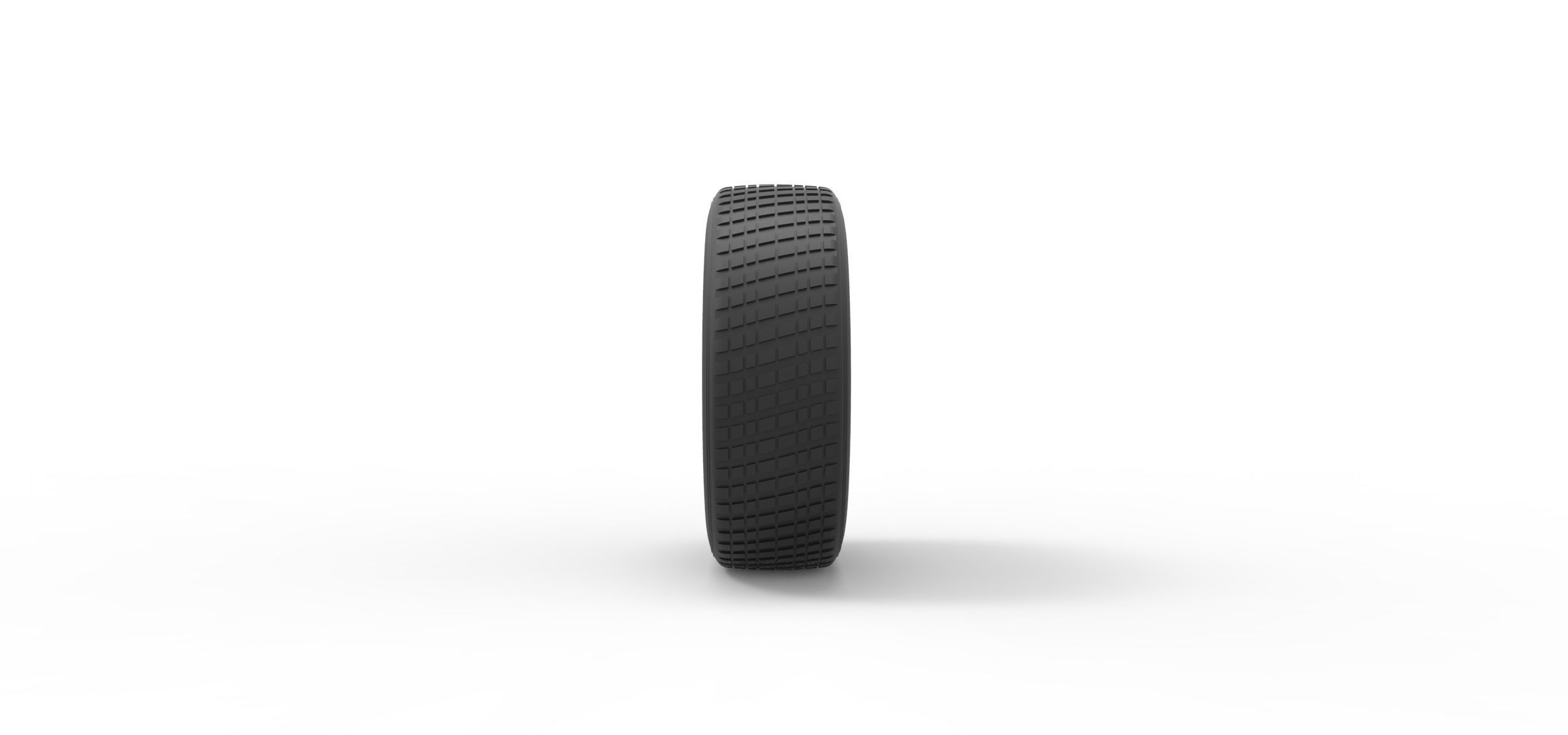 Car wheel 2 3D print model_2