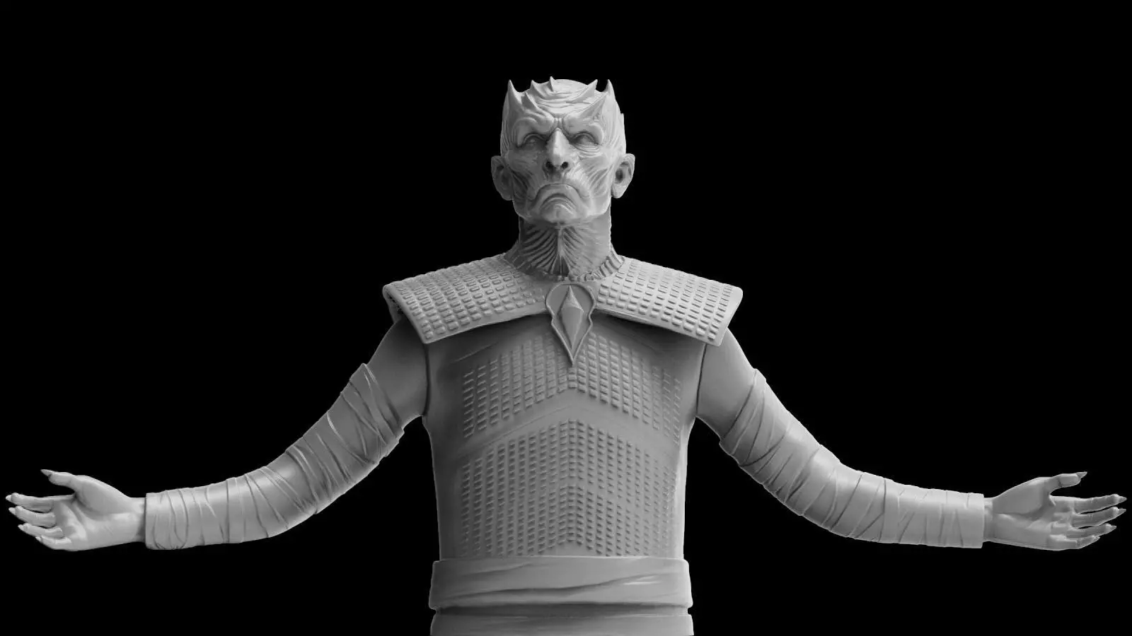 Night King Half Body - Game of Thrones 3D print model_0