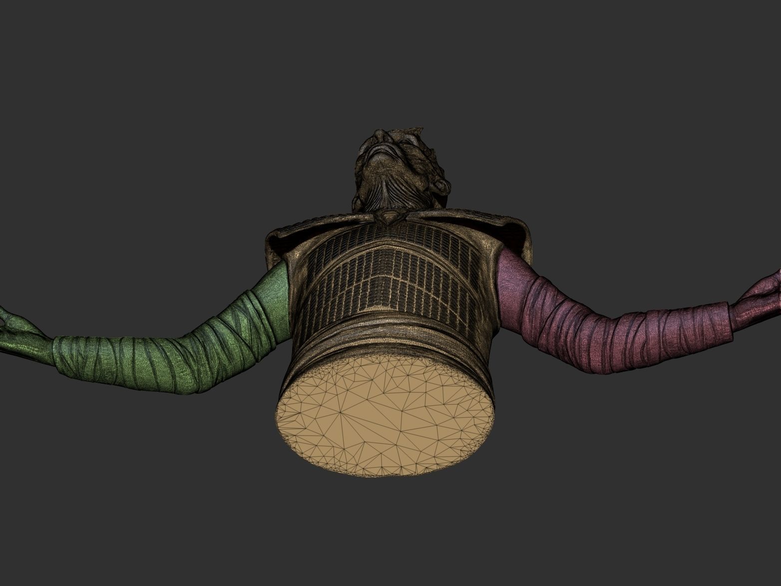 Night King Half Body - Game of Thrones 3D print model_8