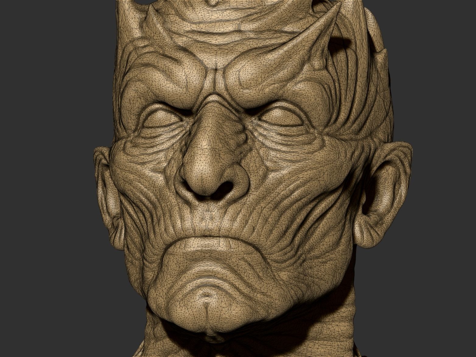 Night King Half Body - Game of Thrones 3D print model_7