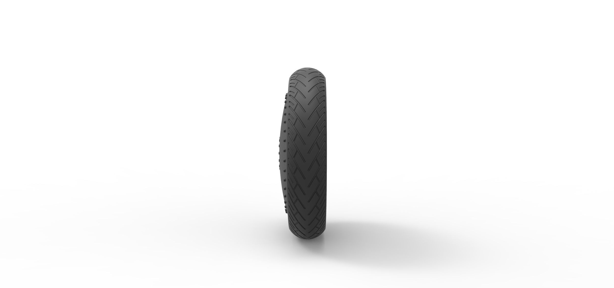  Car wheel 3 3D print model_2