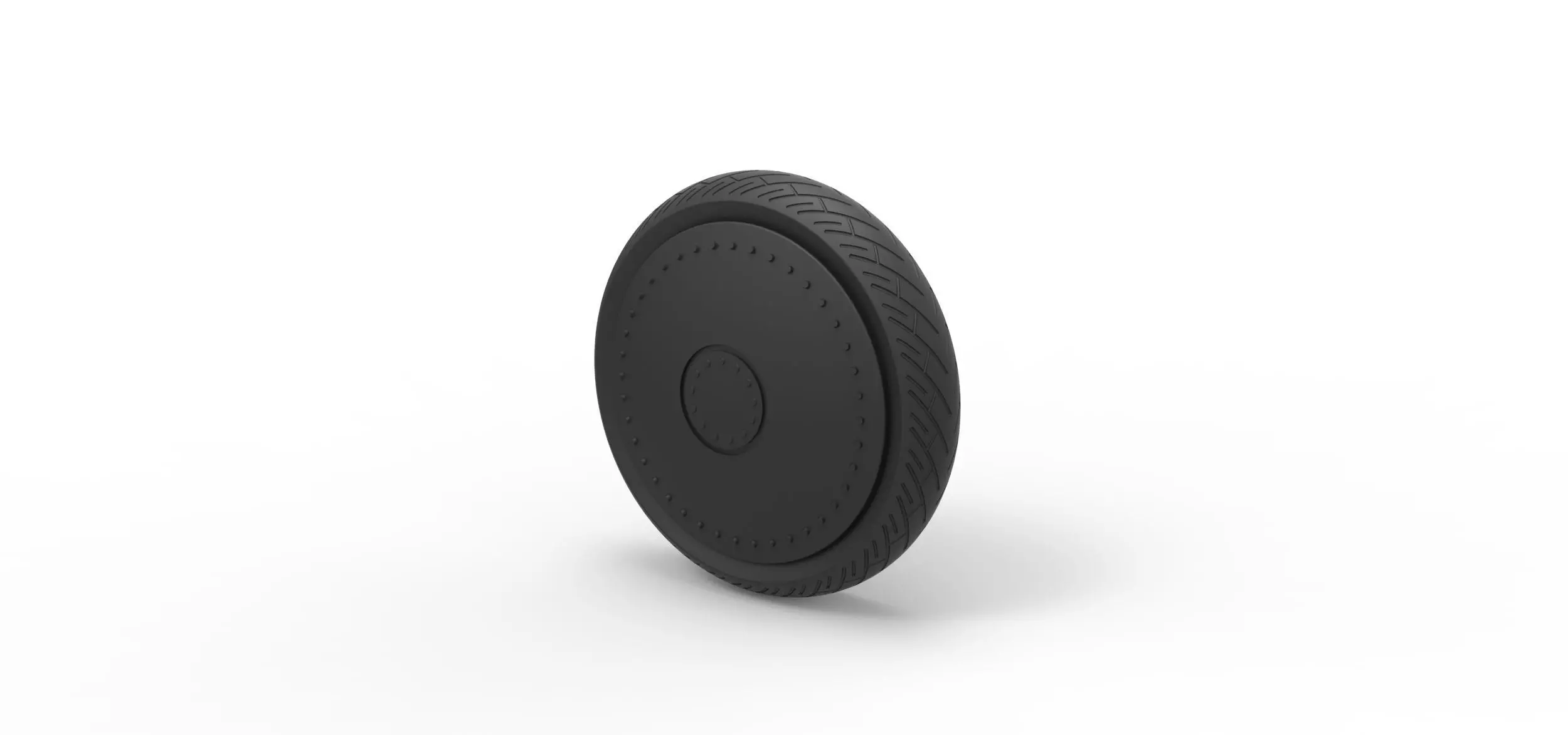  Car wheel 3 3D print model_0