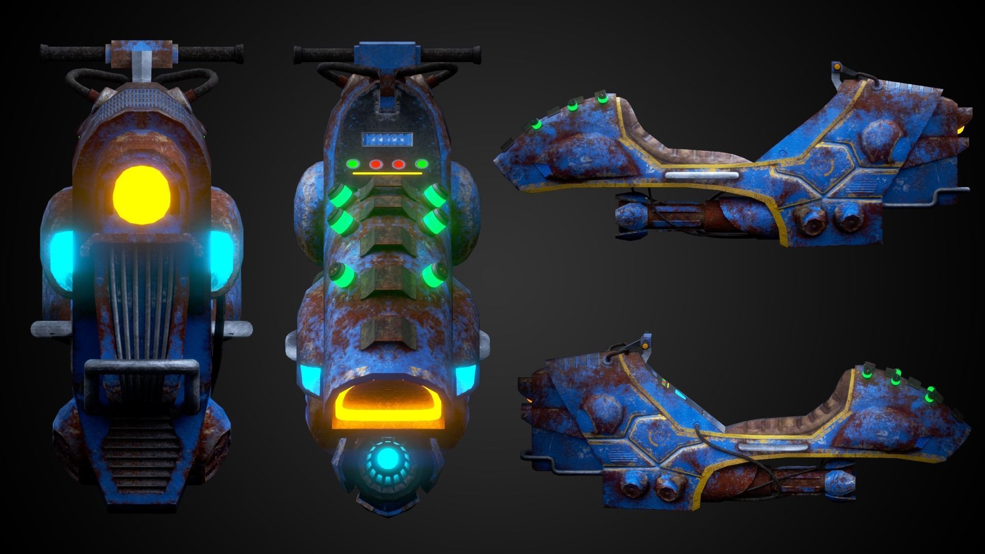 Sci-fi bike
