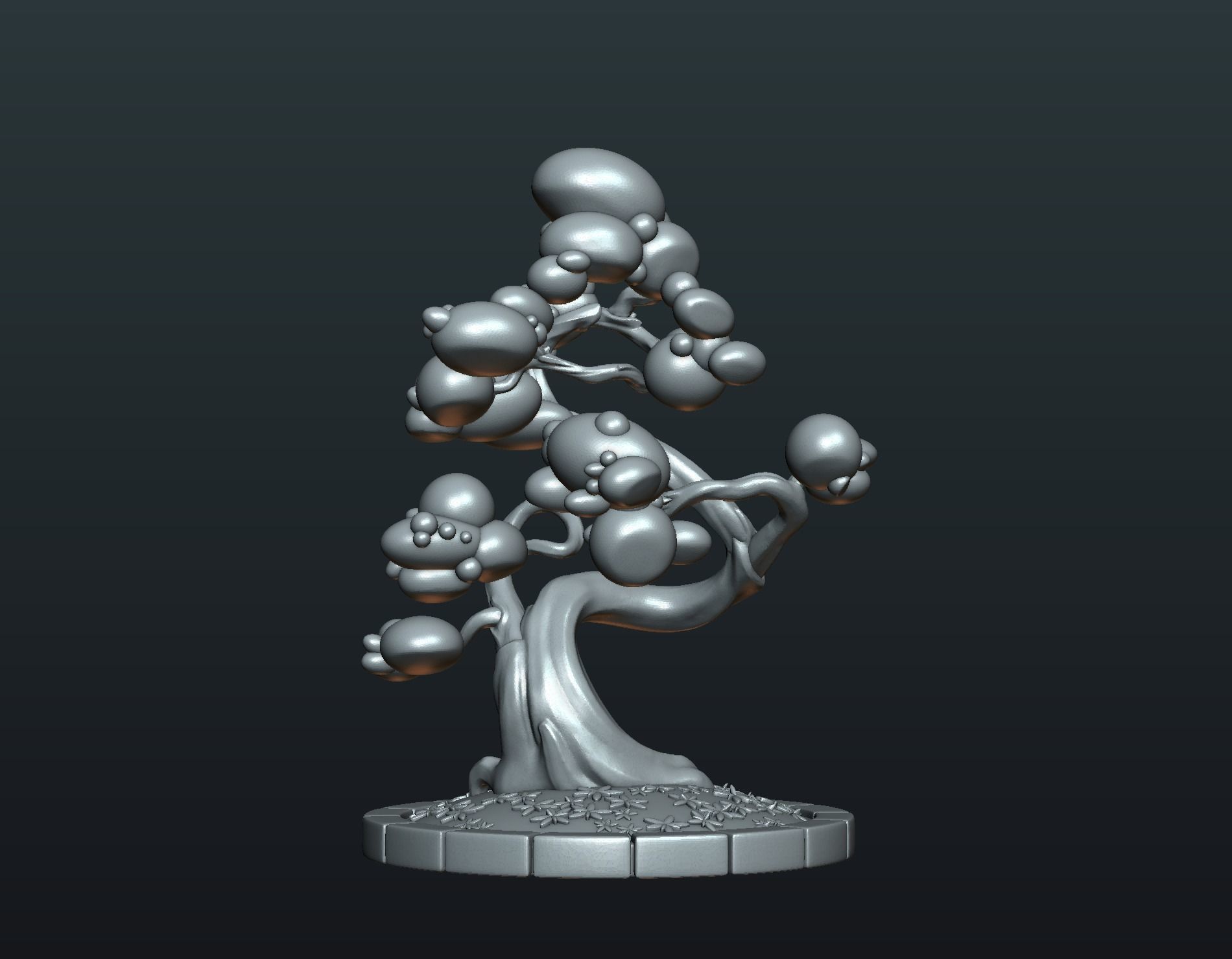 Fantasy Tree 3D print model_12