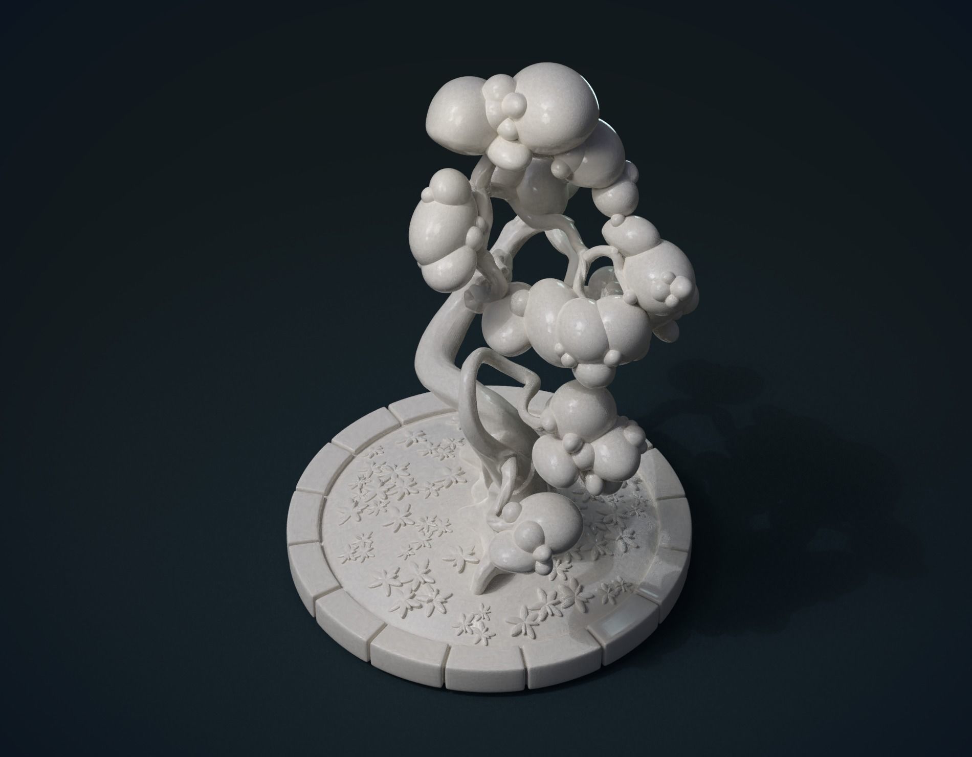 Fantasy Tree 3D print model_9