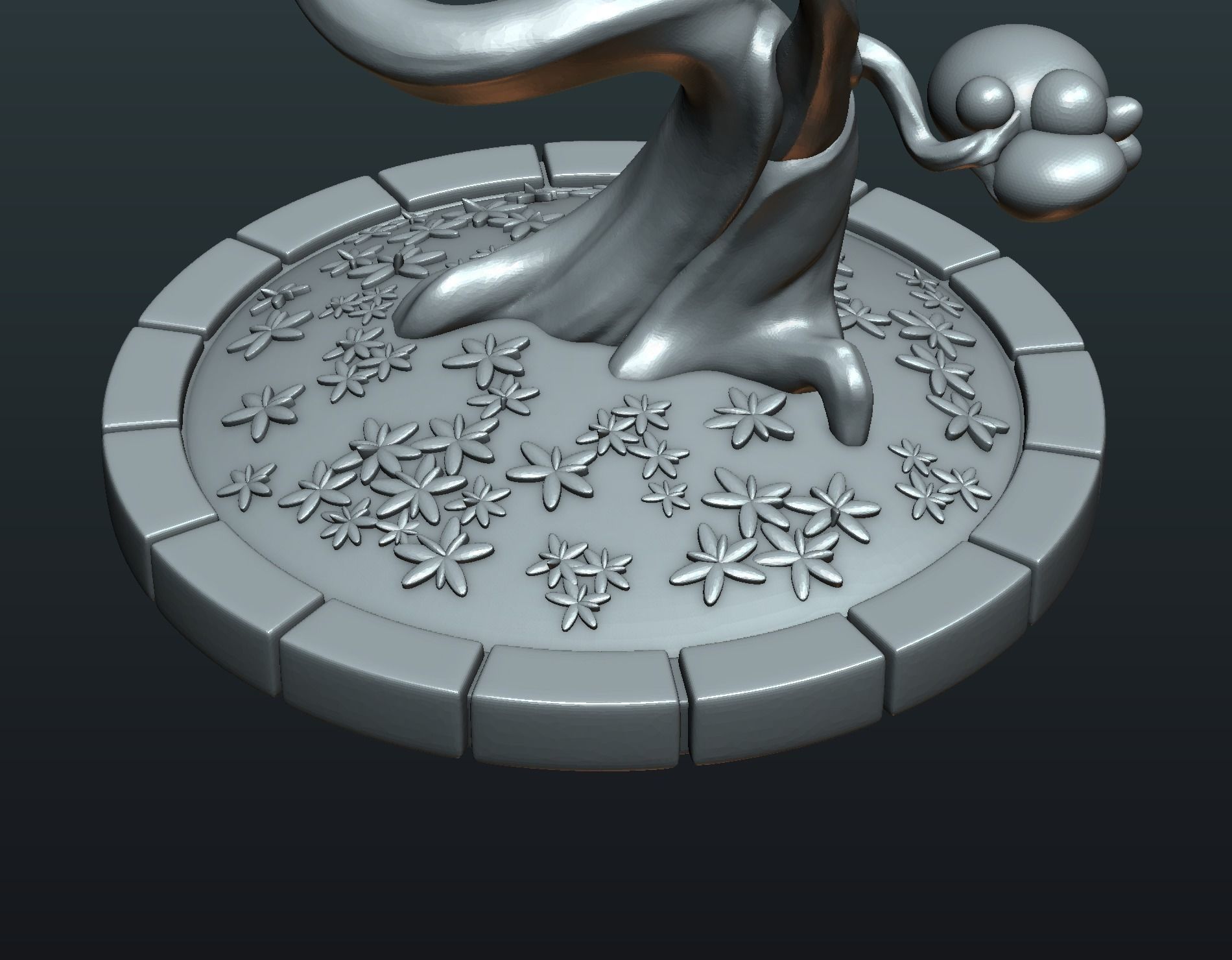 Fantasy Tree 3D print model_17