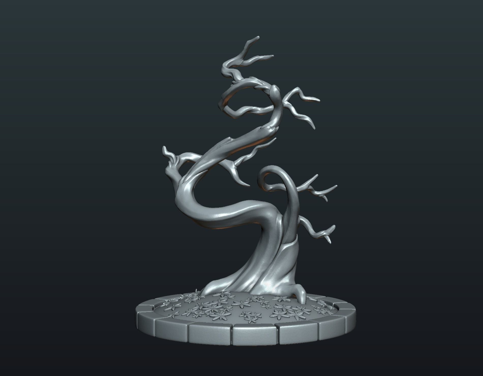 Fantasy Tree 3D print model_22