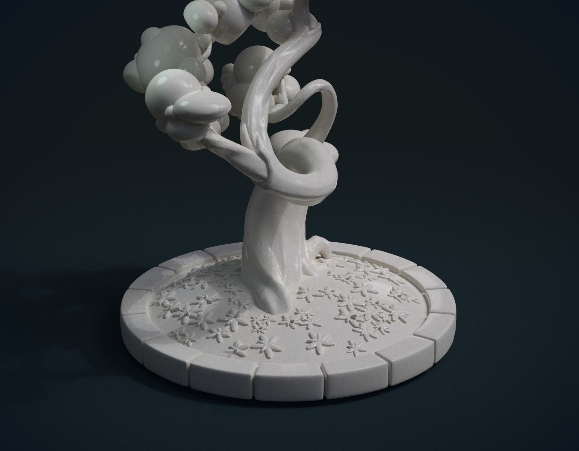 Fantasy Tree 3D print model_11