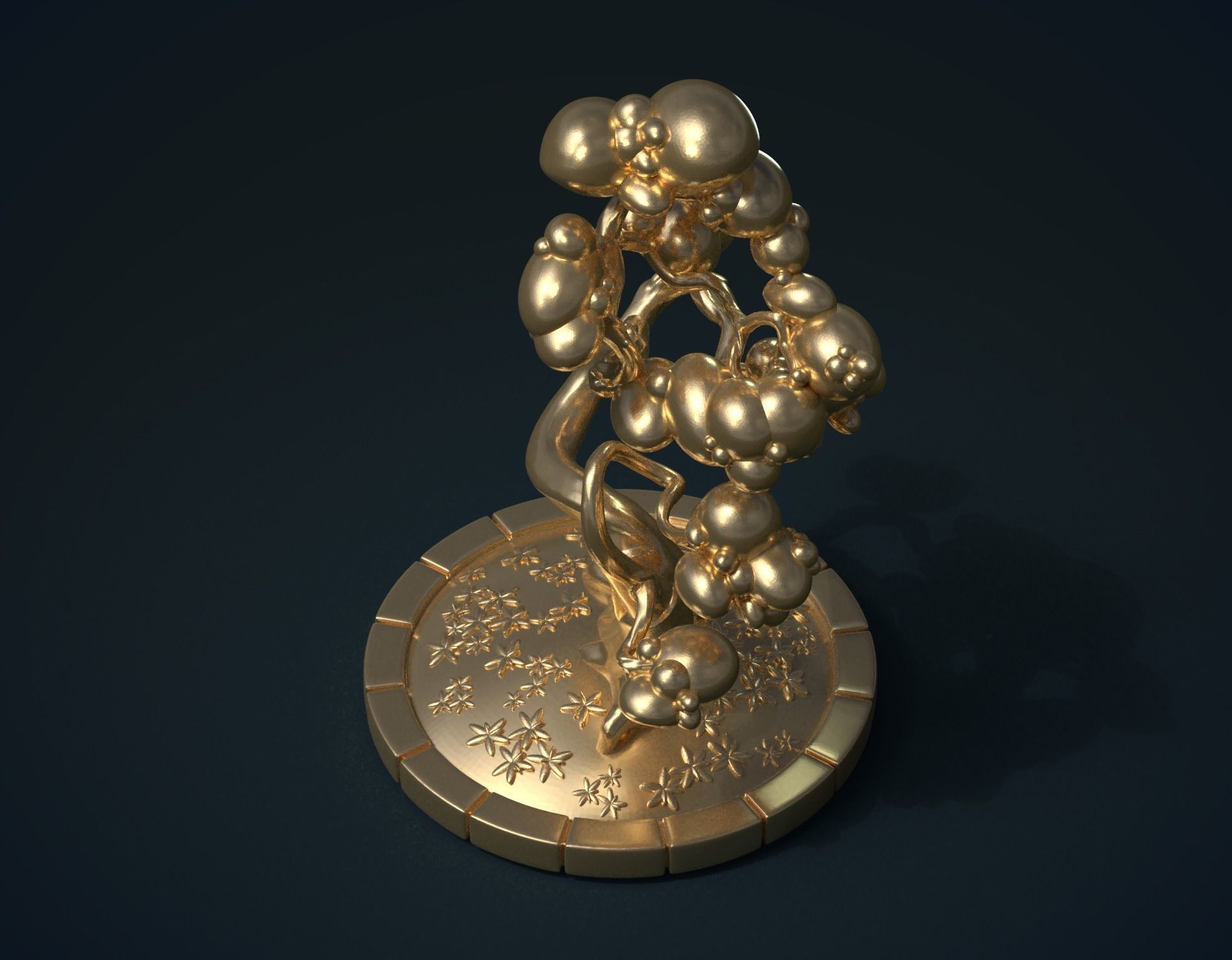 Fantasy Tree 3D print model_8