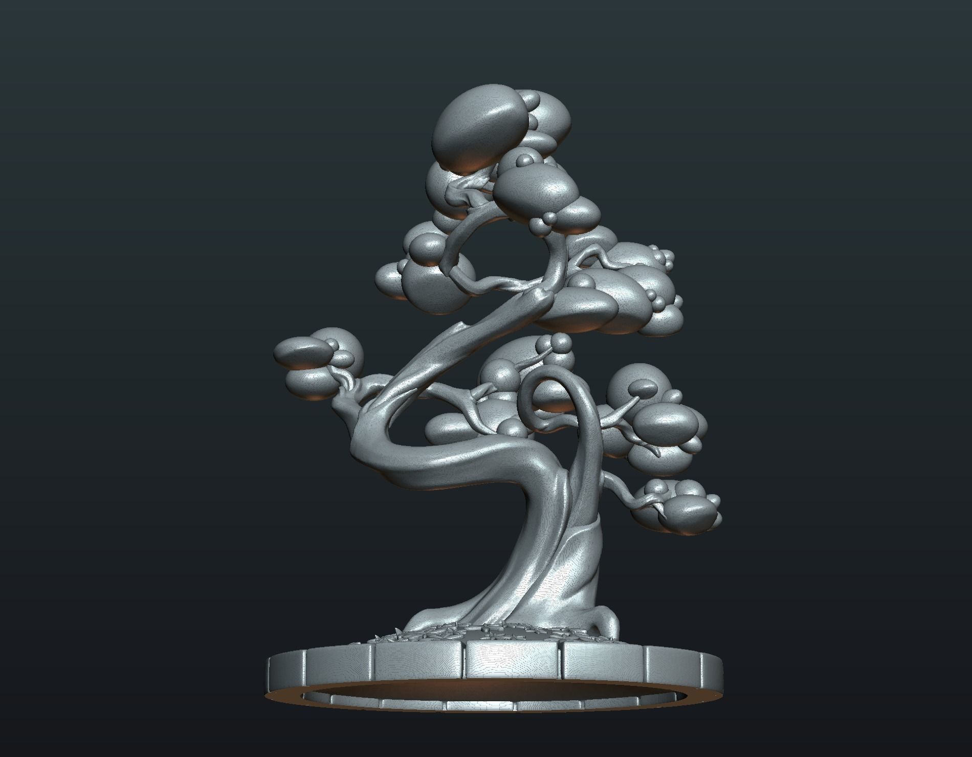 Fantasy Tree 3D print model_18