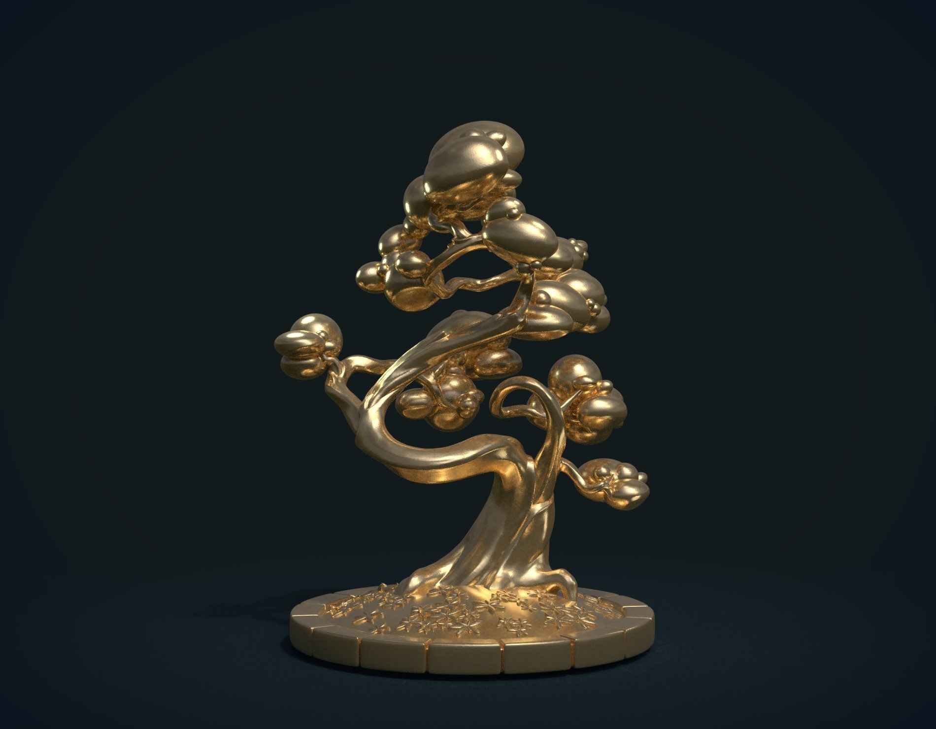 Fantasy Tree 3D print model_5