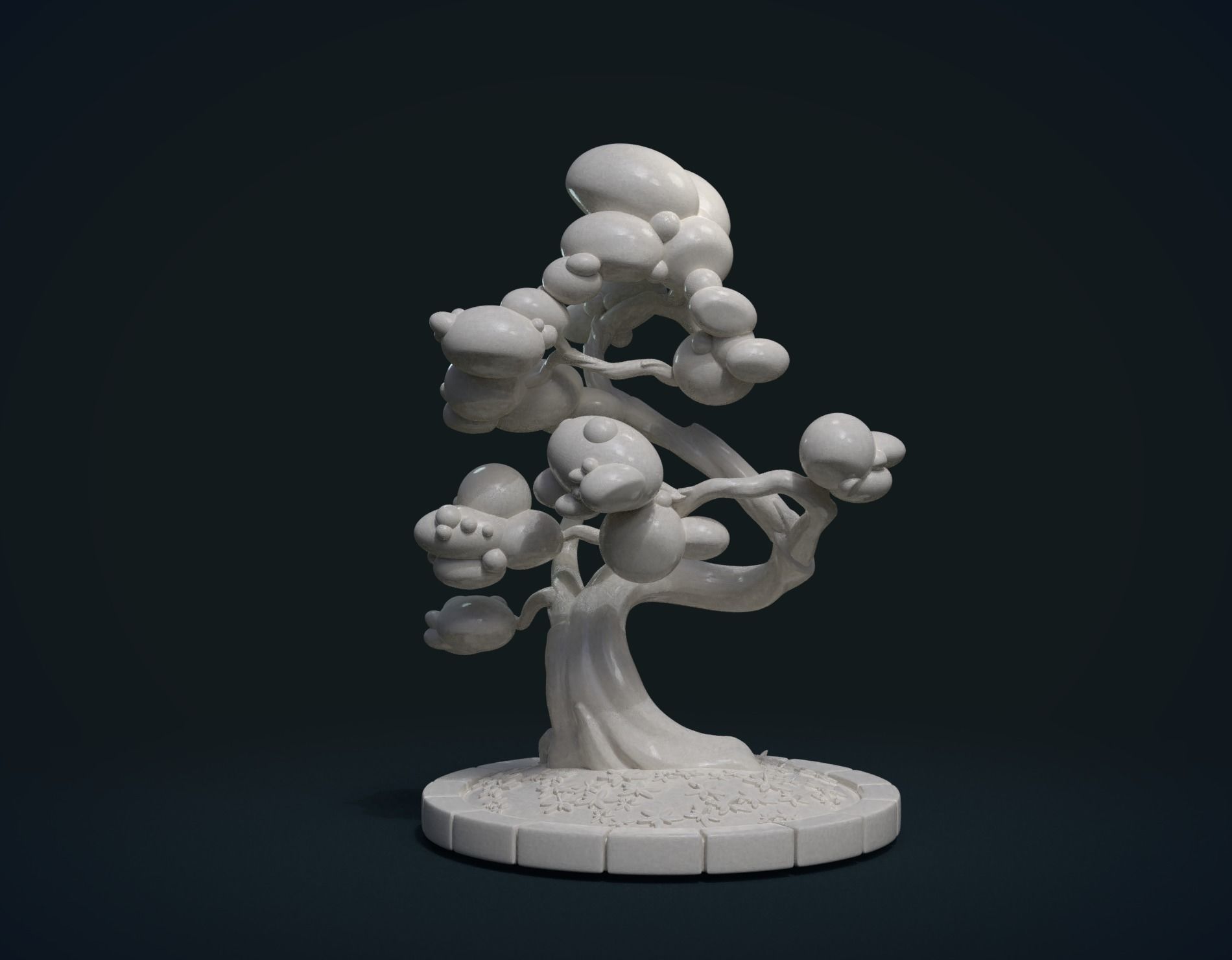 Fantasy Tree 3D print model_6