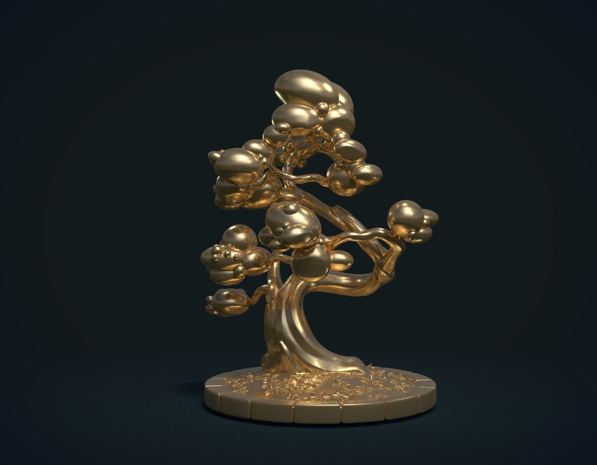 Fantasy Tree 3D print model_7