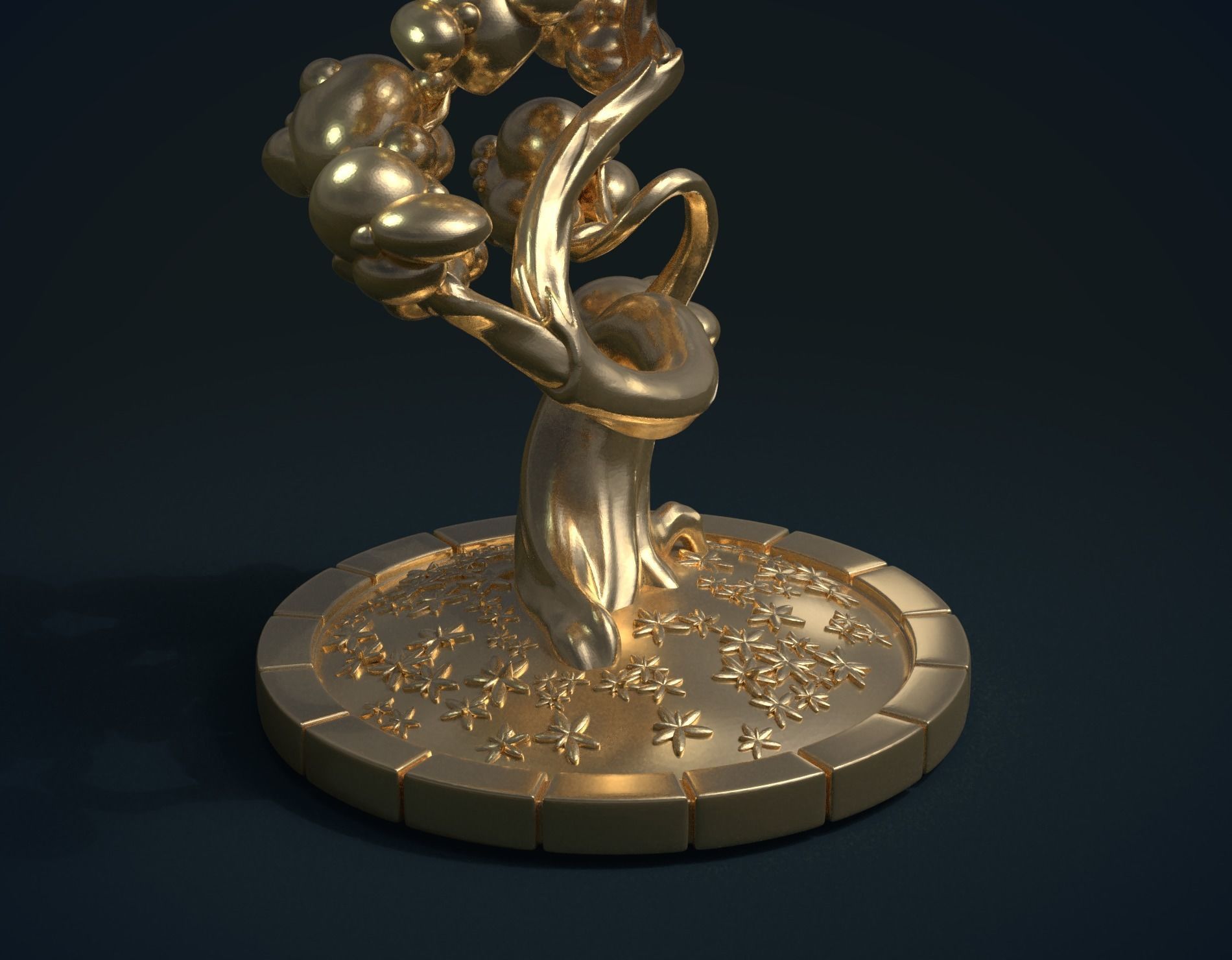 Fantasy Tree 3D print model_10