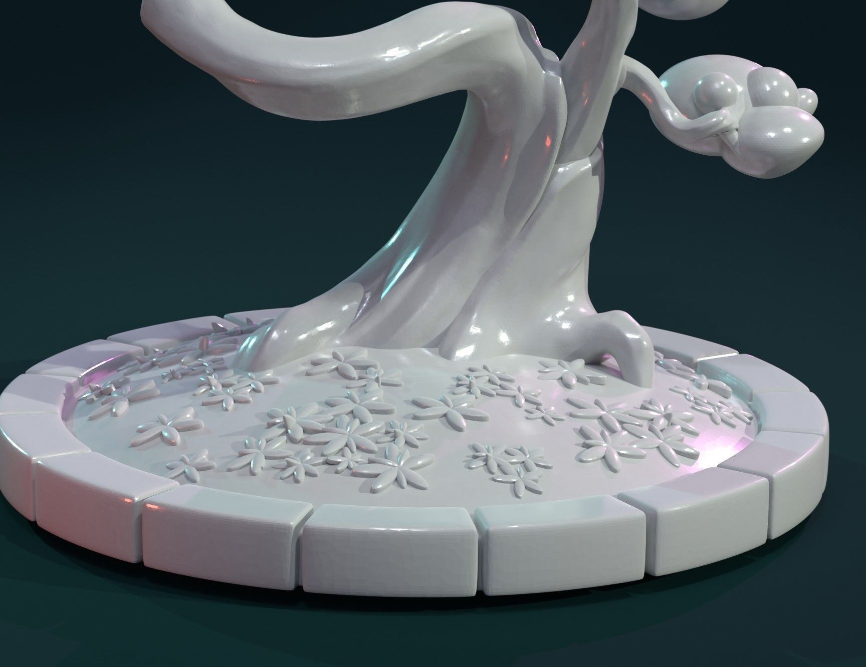 Fantasy Tree 3D print model_2