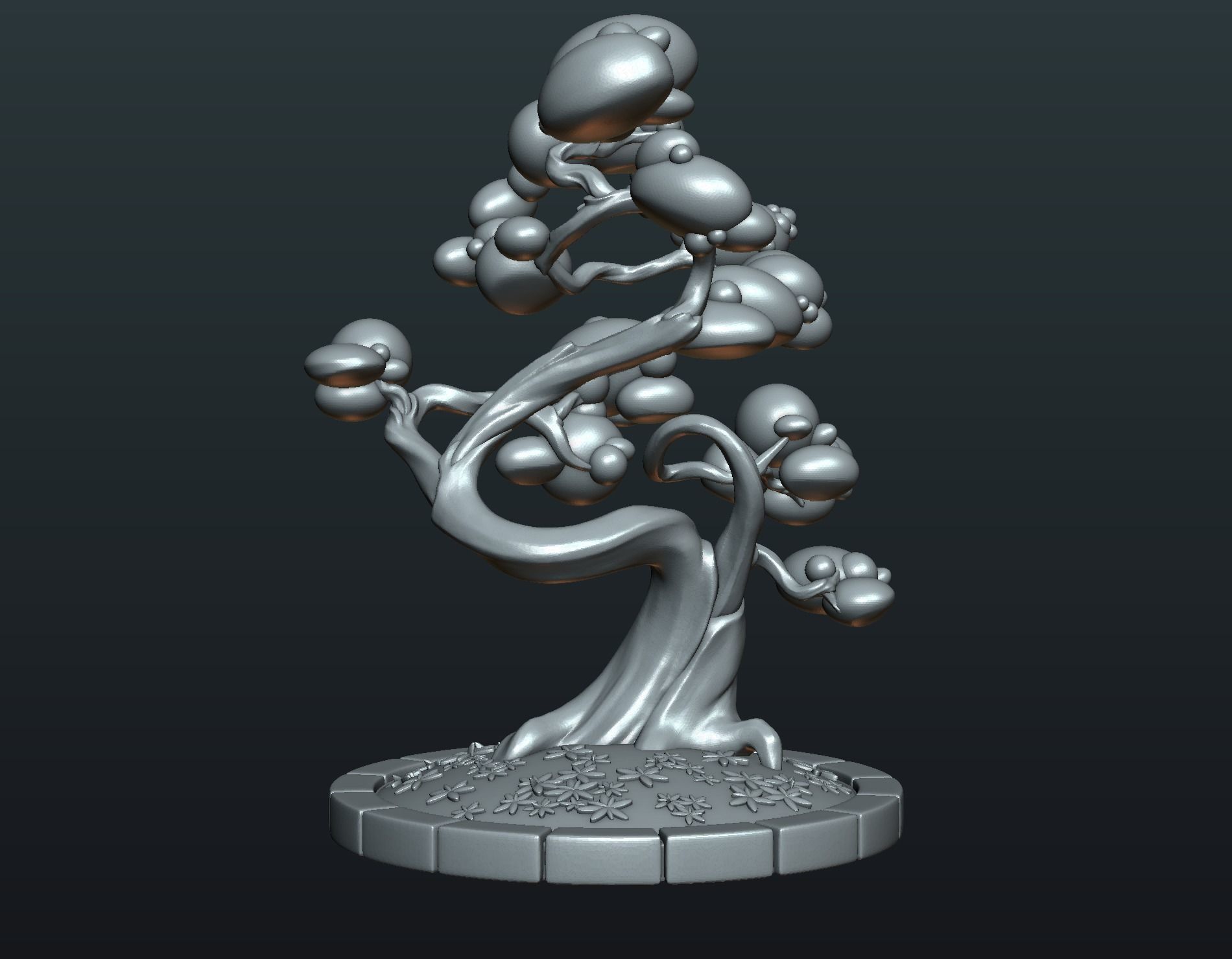Fantasy Tree 3D print model_13
